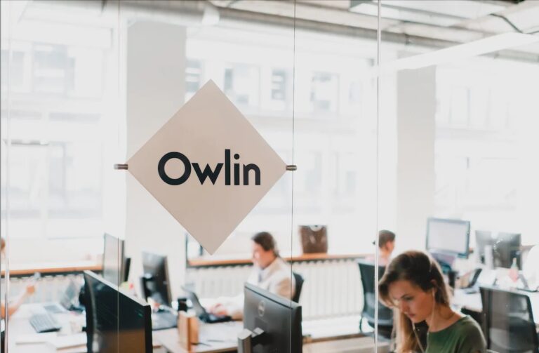 Owlin's office in Amsterdam. The company was launched in 2012