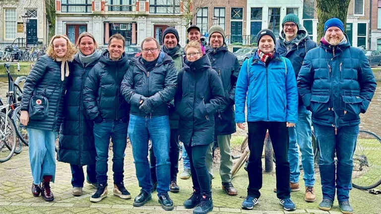Steadybit's team during a recent trip to Amsterdam